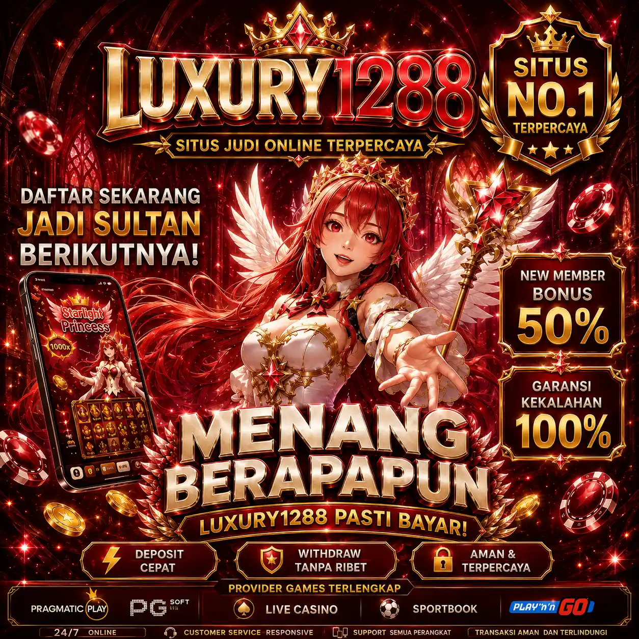 Luxury1288 |Slot Online Populer dengan Pengalaman Bermain yang Lebih Praktis