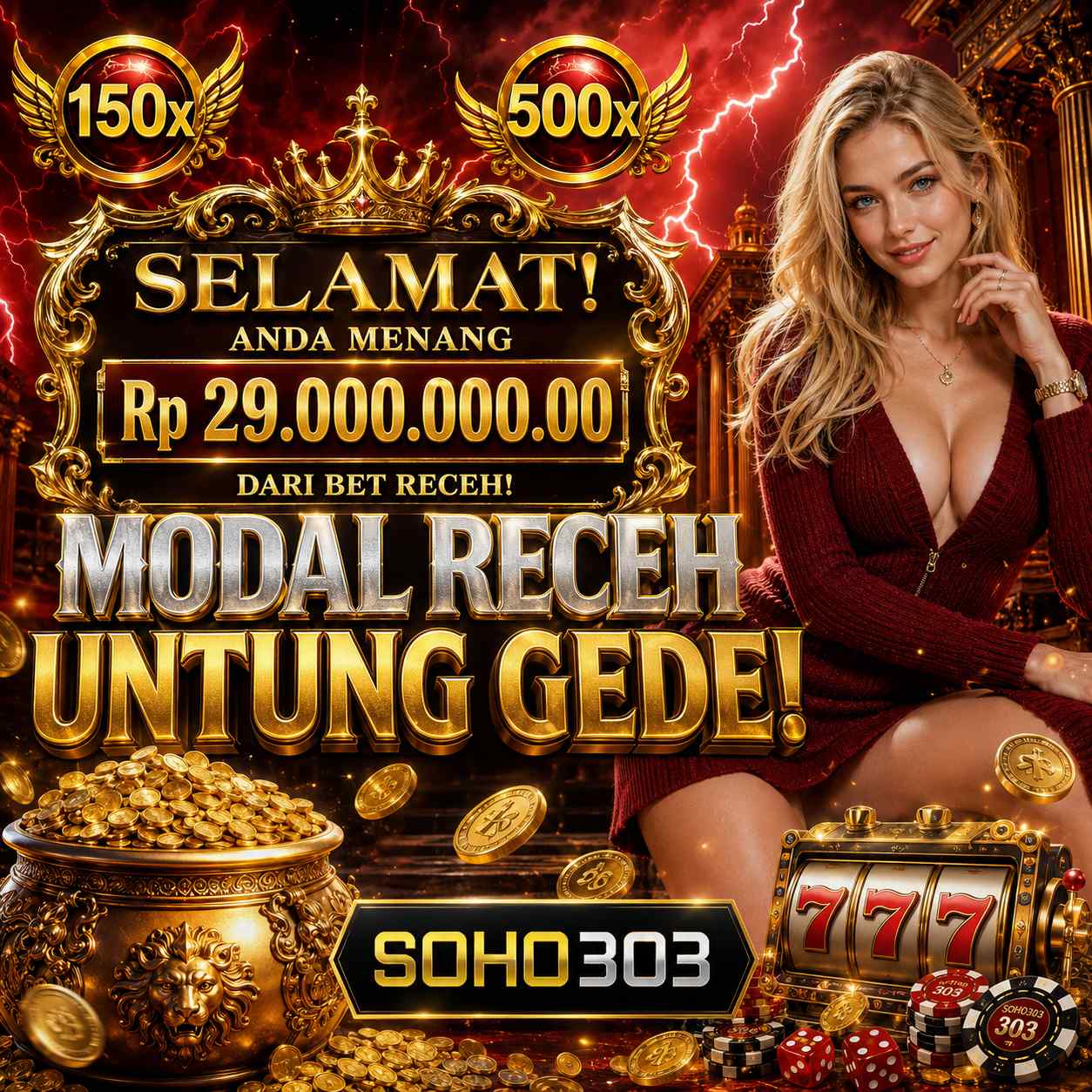 Soho303 Situs Slot Online Terbaik 2026 | Main Mudah & Nyaman