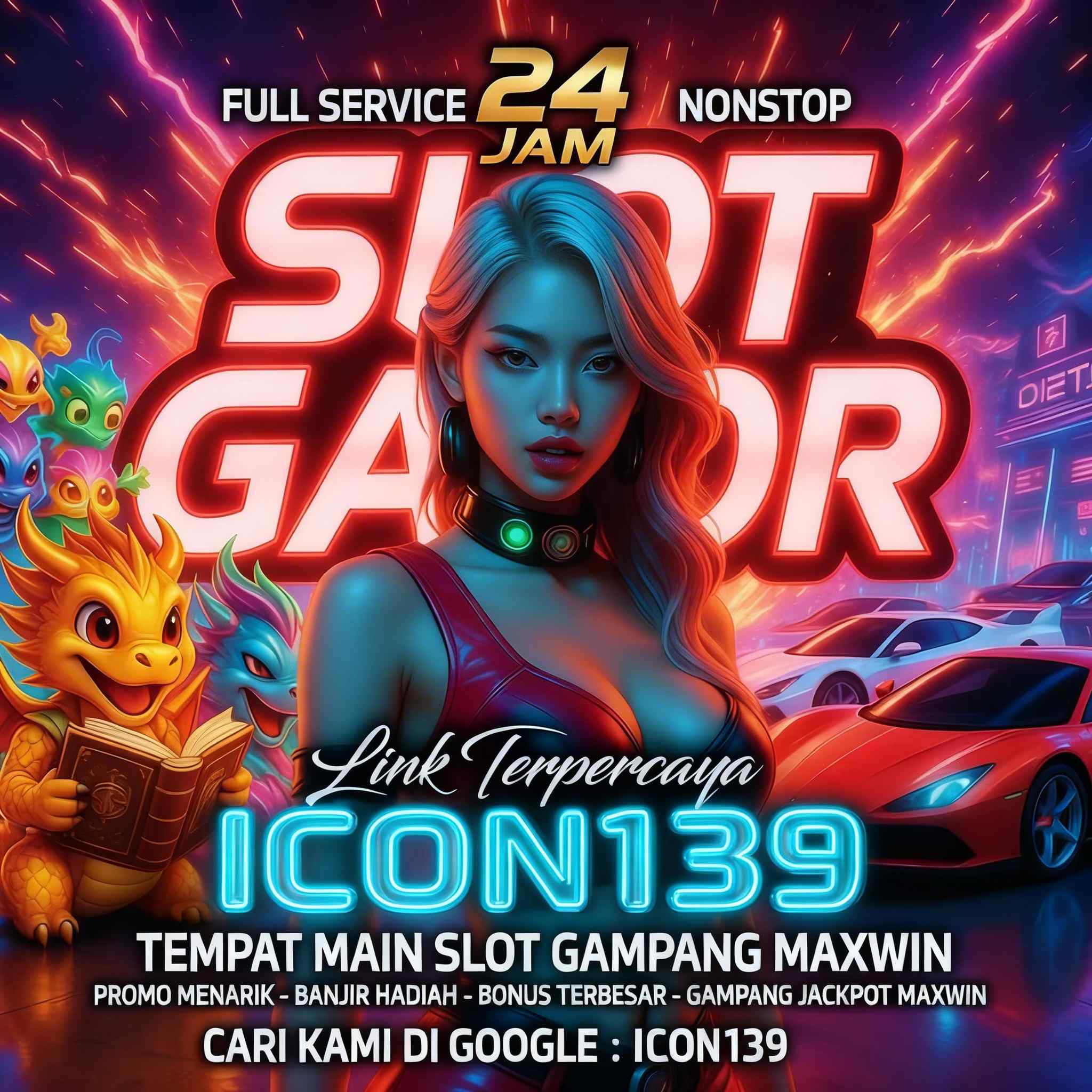 ICON139 🚀 TEMPAT MAIN SLOT GACOR GAMPANG MAXWIN BONUS MELIMPAH