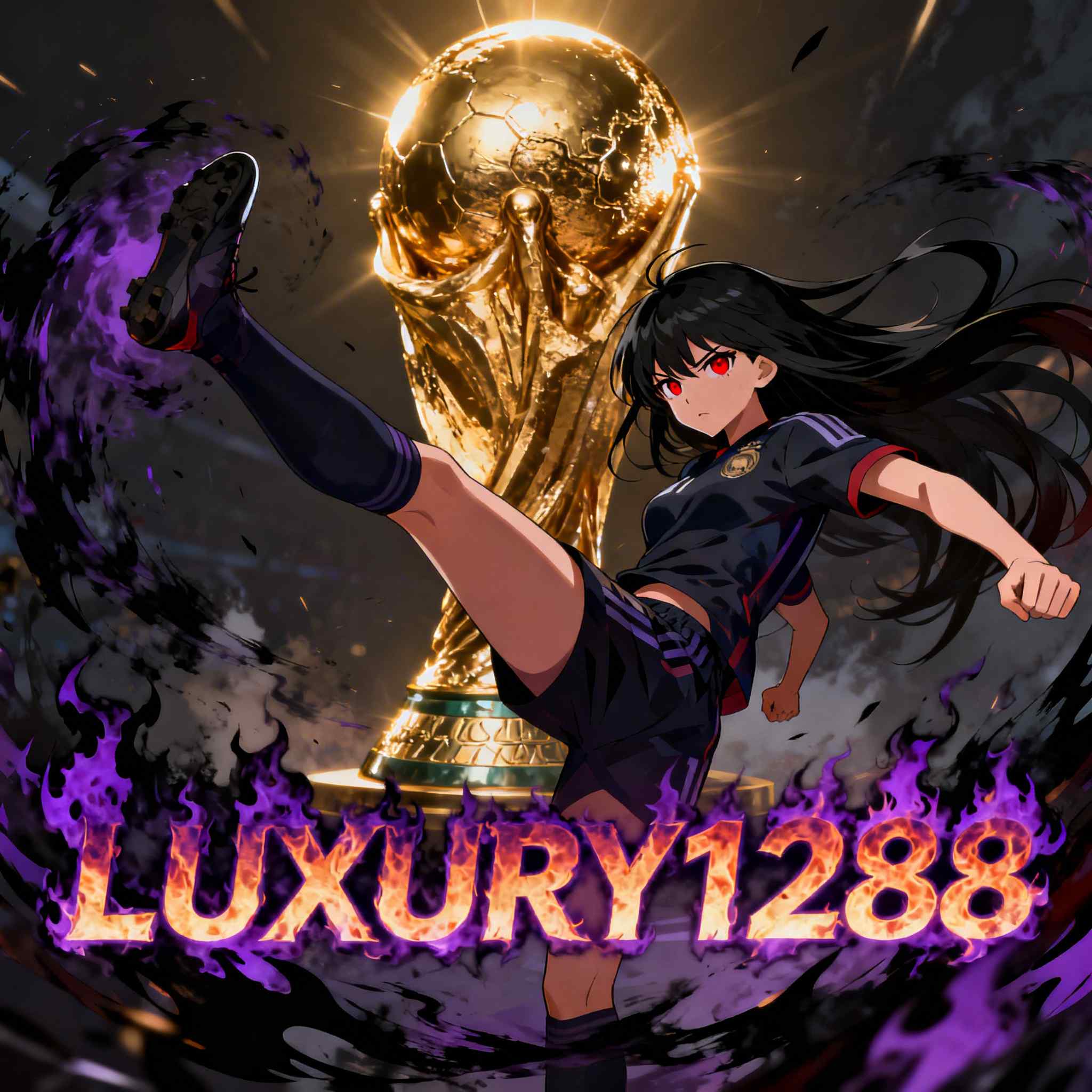 Almus 55'' Sideboard with 4 Glass Doors, 2 Large Drawers and Adjustable Shelves-232908992