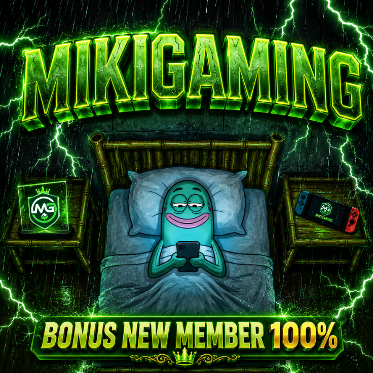 MIKIGAMING - Pilihan Tepat Bermain Slot Online Eazy Win Bonus New Member 100% by Hey siriusly