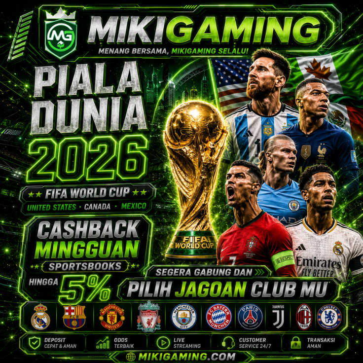MIKIGAMING⚽ Piala Dunia 2026 Segera Gabung dan Pilih Jagoan Negaramu