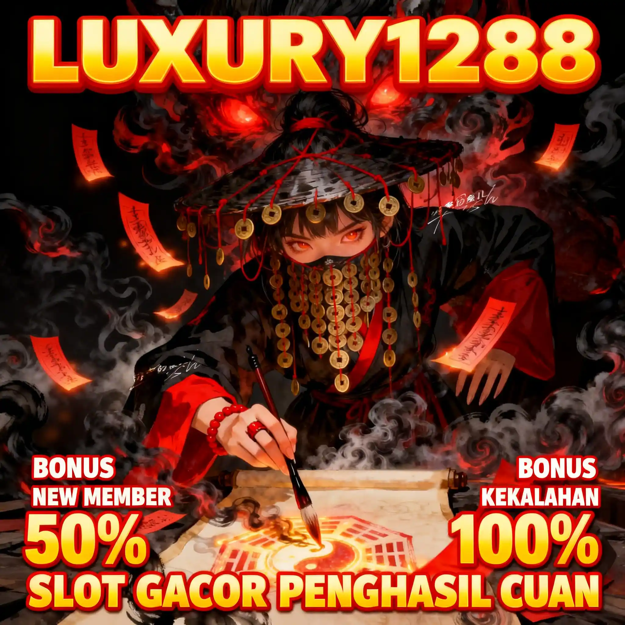 Almus 55'' Sideboard with 4 Glass Doors, 2 Large Drawers and Adjustable Shelves-232908992